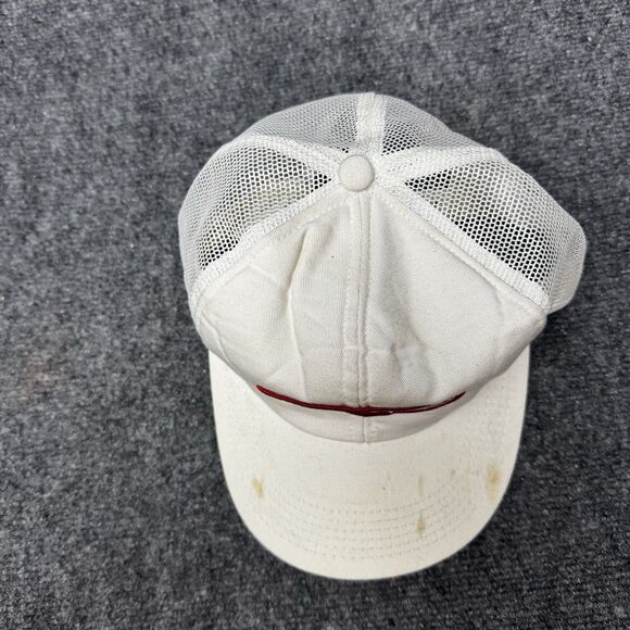 Vintage Peterbilt Baseball Cap White Tonkin Incorporated Made In USA - Picture 5 of 8